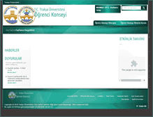 Tablet Screenshot of ogrencikonseyi.trakya.edu.tr