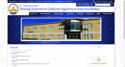Desktop Screenshot of merkezlab.trakya.edu.tr