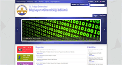 Desktop Screenshot of bilmuh.trakya.edu.tr