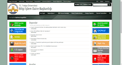 Desktop Screenshot of bidb.trakya.edu.tr